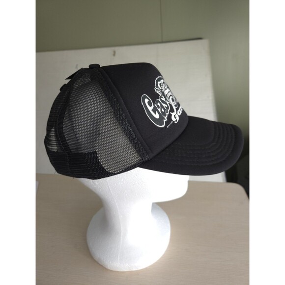 Gas Monkey Garage Adjustable  Trucker Hat Black & White  Baseball Caps - Picture 8 of 11